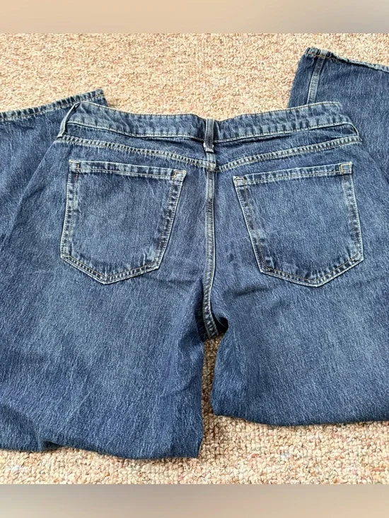 Hollister Women's Dark Blue Bootcut Jeans - Picture 3 of 3